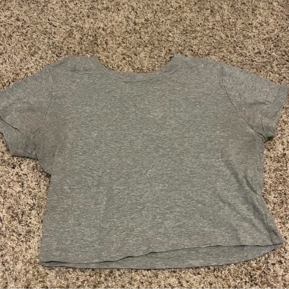 Hollister Gray Women's Crop Top